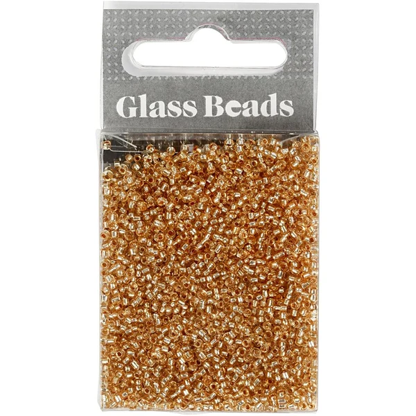 Rocailles, perline in vetro 1,7 mm Pesca
