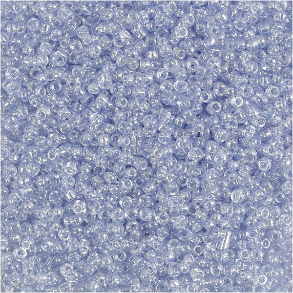 Perline Roca, perle di vetro 1,7 mm Azzurro