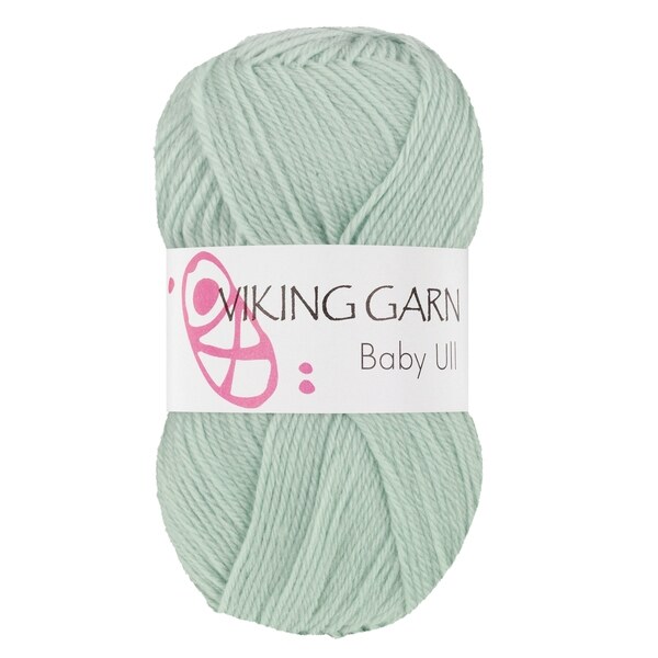 Viking Baby Ull 337 Luce verde menta