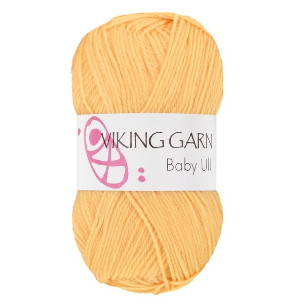 Viking Baby Ull 343 Giallo