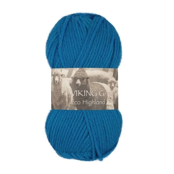 Viking Eco Highland Wool 225 Blu Reale