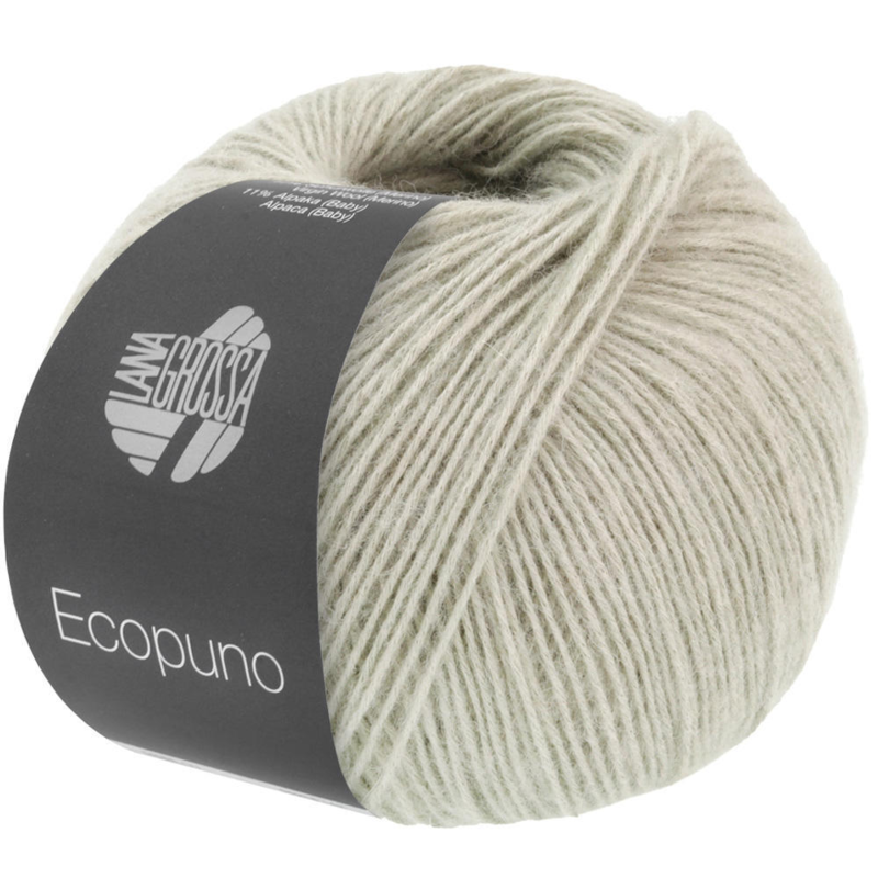 Lana Grossa Ecopuno 93 Grigio beige