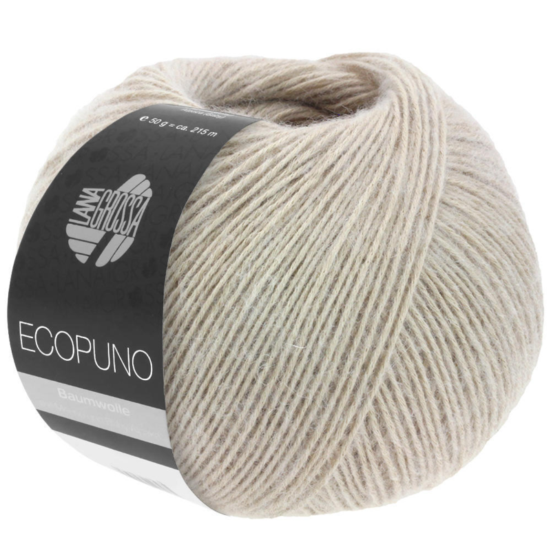 Lana Grossa Ecopuno 64 Beige sabbia