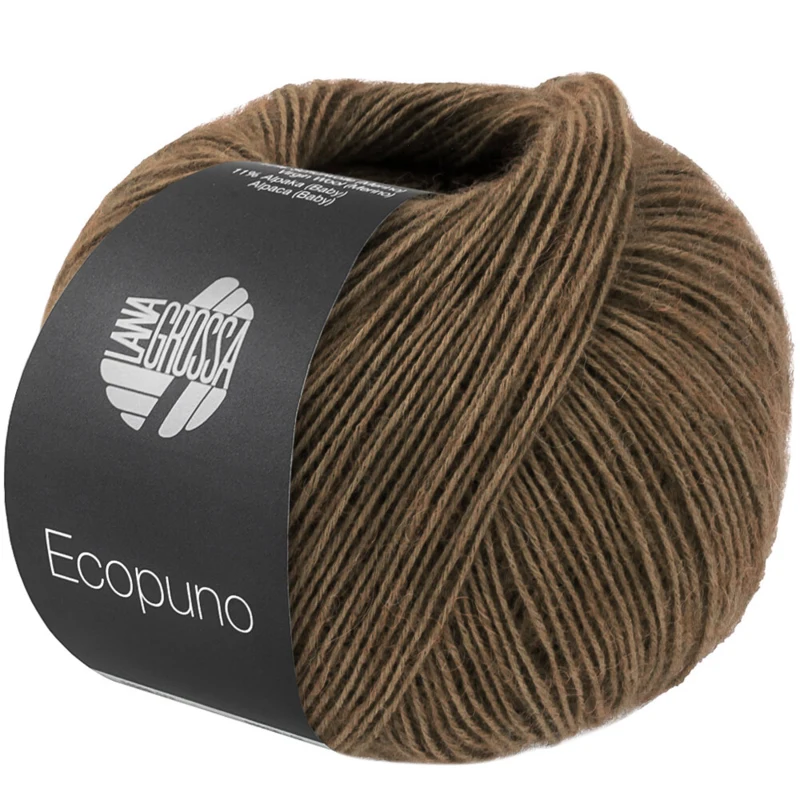 Lana Grossa Ecopuno 227 Marrone argilla