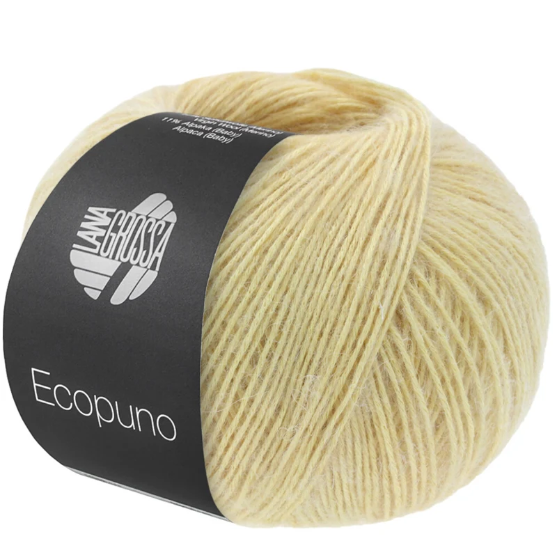Lana Grossa Ecopuno 228 Giallo pastello