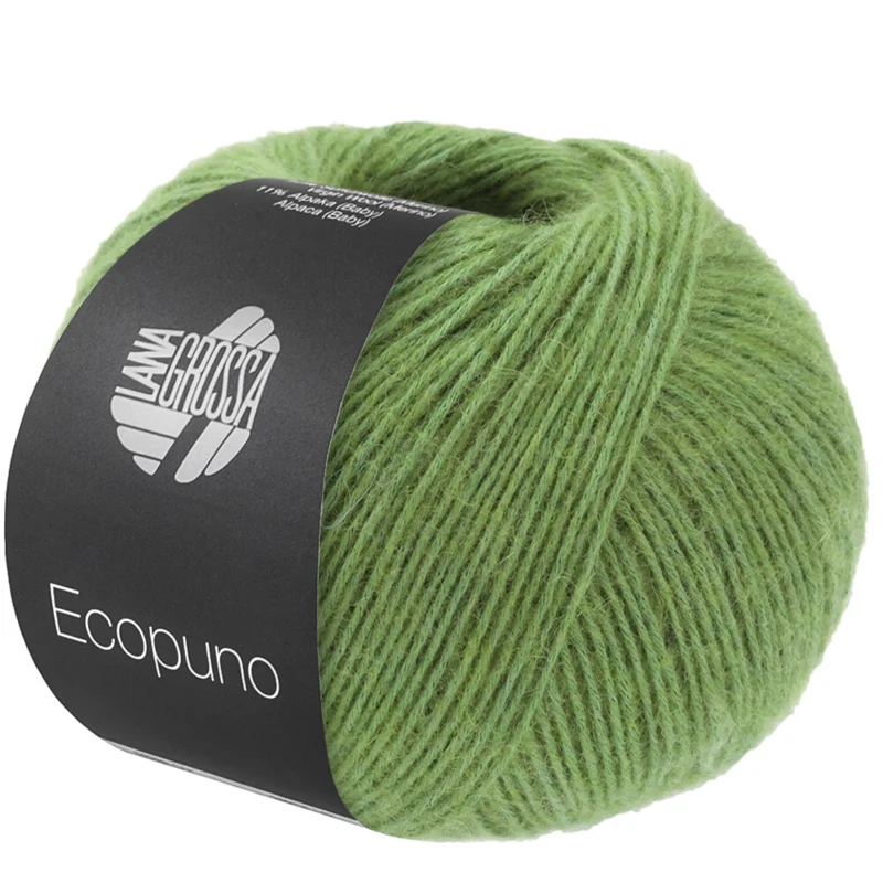 Lana Grossa Ecopuno 225 Verde pera