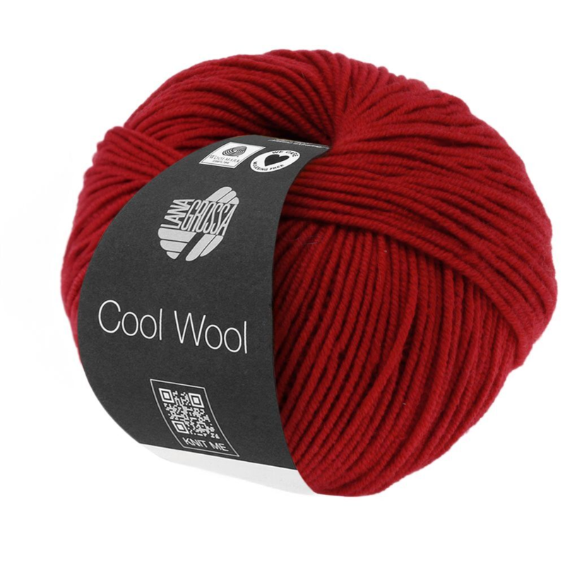 Lana Grossa Cool Wool 514 Rosso scuro