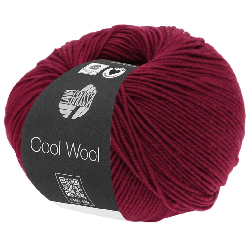 Lana Grossa Cool Wool 468 Rosso vino