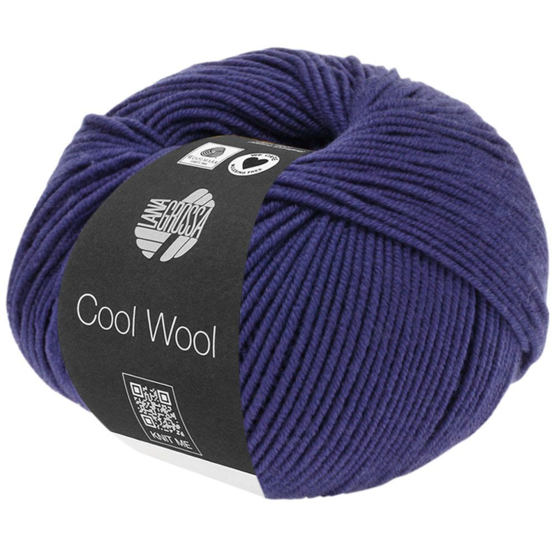 Lana Grossa Cool Wool 440 Blu oltremare