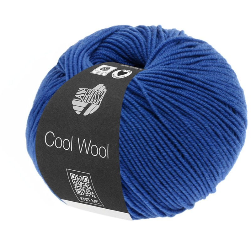 Lana Grossa Cool Wool 555 Blu cobalto