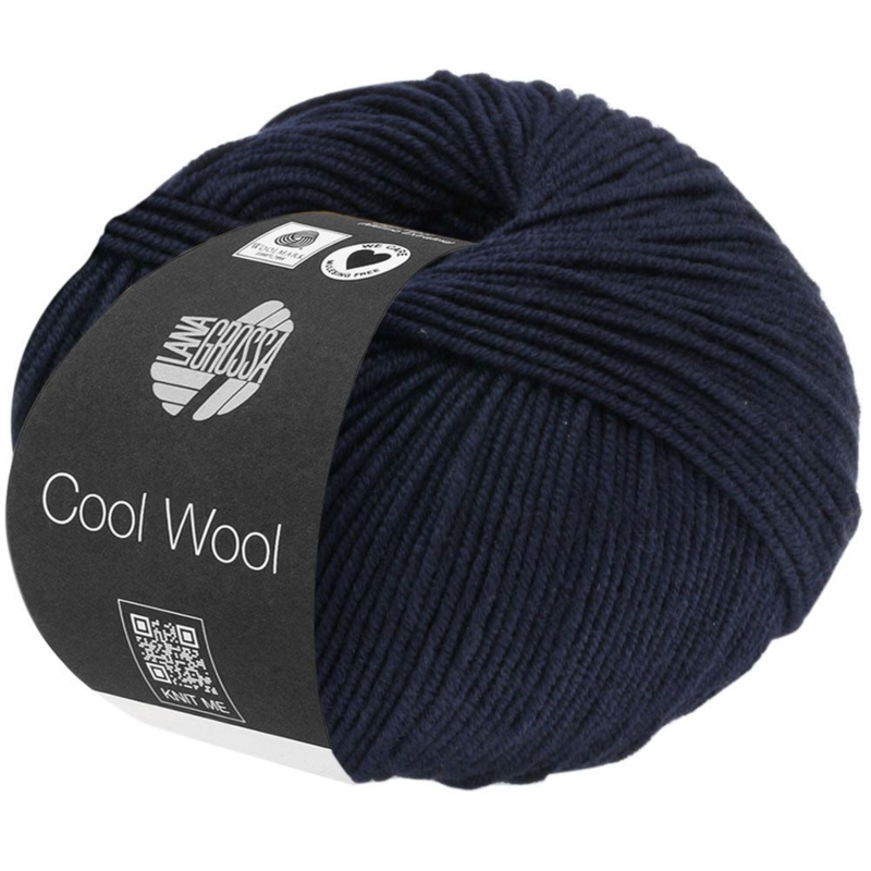 Lana Grossa Cool Wool 414 Blu notte