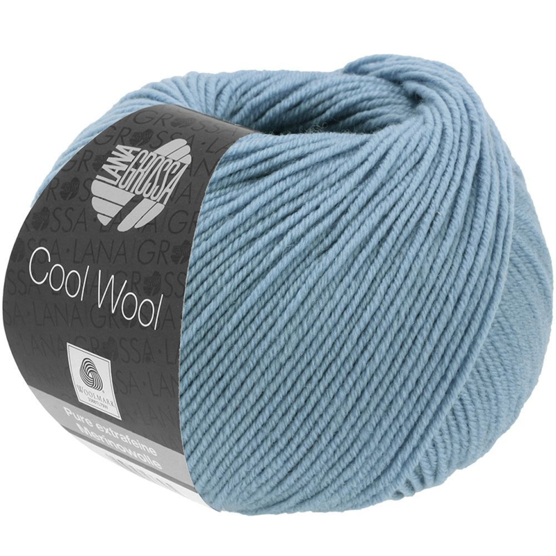 Lana Grossa Cool Wool 2102 Blu grigio