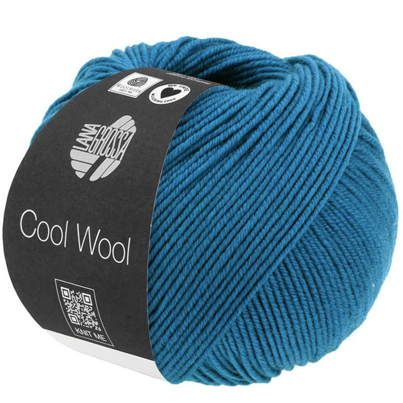 Lana Grossa Cool Wool 2108 Blu petrolio