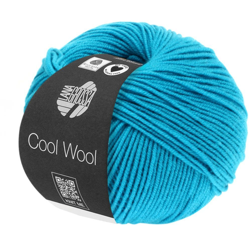 Lana Grossa Cool Wool 502 Turchese blu