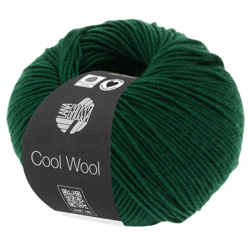 Lana Grossa Cool Wool 501 Verde bottiglia