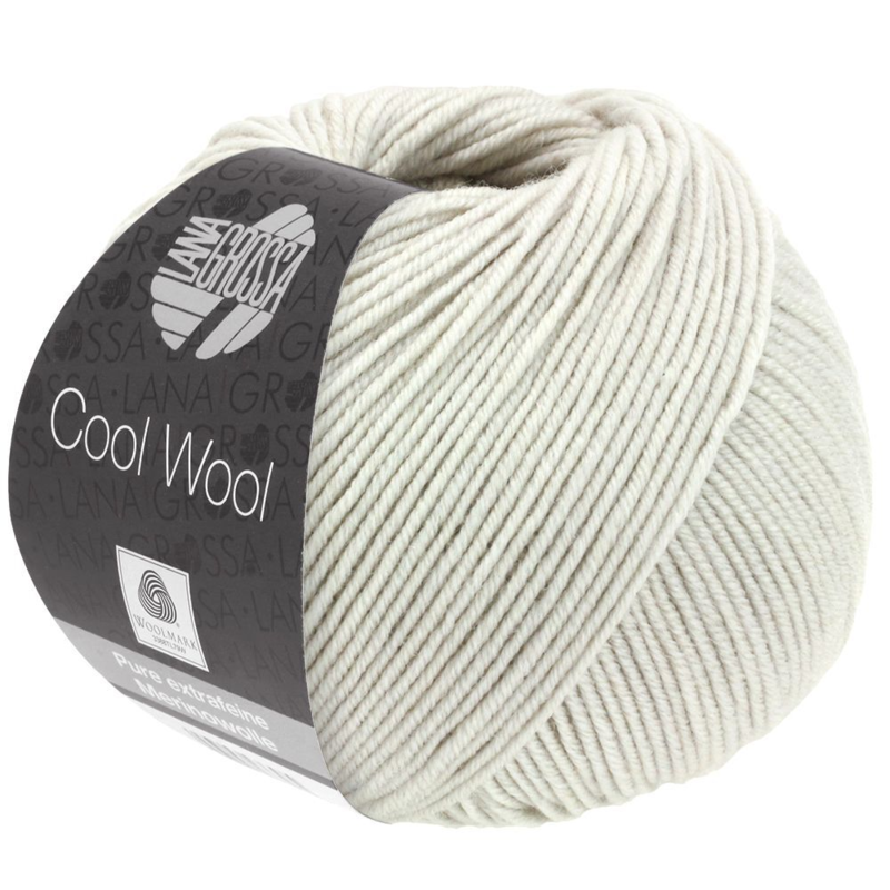 Lana Grossa Cool Wool 2076 Grigio conchiglia