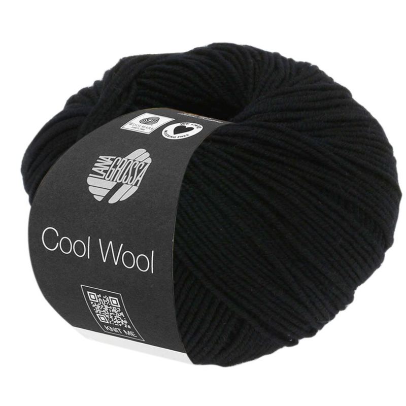 Lana Grossa Cool Wool 433 Nero