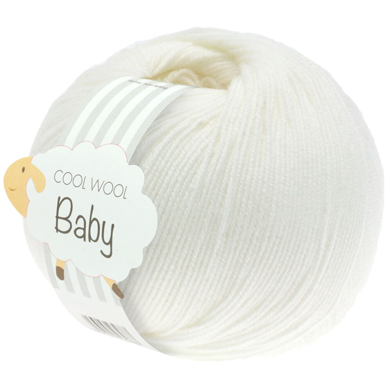 Lana Grossa Cool Wool Baby 207 Bianco