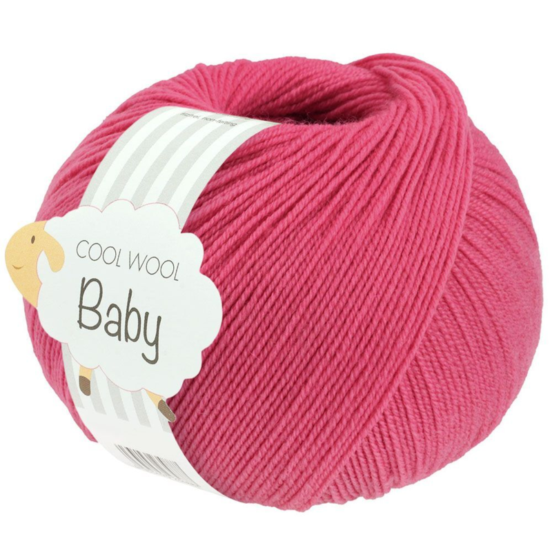 Lana Grossa Cool Wool Baby 341 Lampone