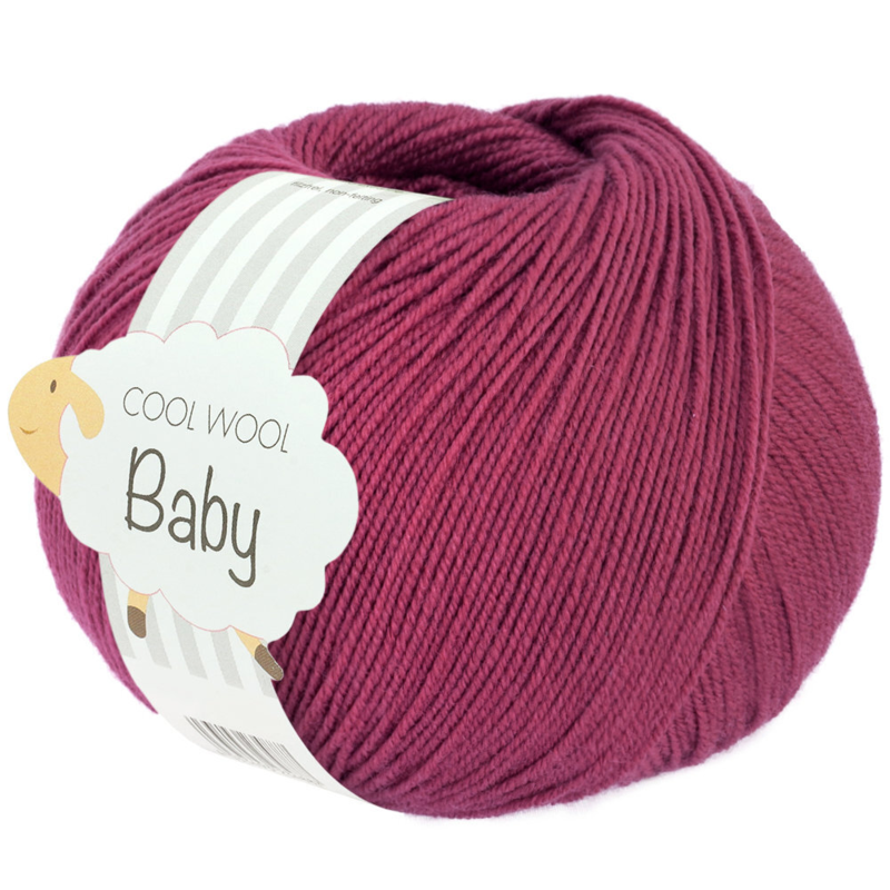 Lana Grossa Cool Wool Baby 330 Rosso indiano