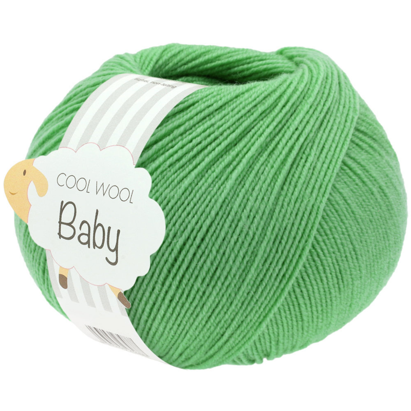 Lana Grossa Cool Wool Baby 325 Verde giada