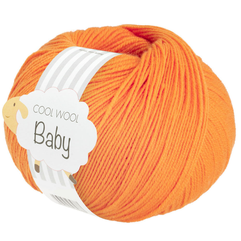 Lana Grossa Cool Wool Baby 318 Mandarino