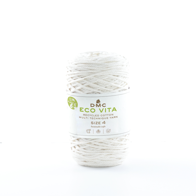 DMC Eco Vita 4 Filato Unicolor 01 Créme