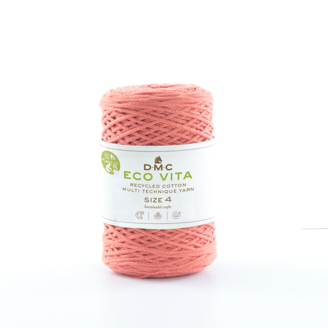 DMC Eco Vita 4 Filato Unicolor 15 Salmon