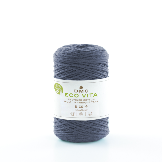 DMC Eco Vita 4 Filato Unicolor 77 Denim blue