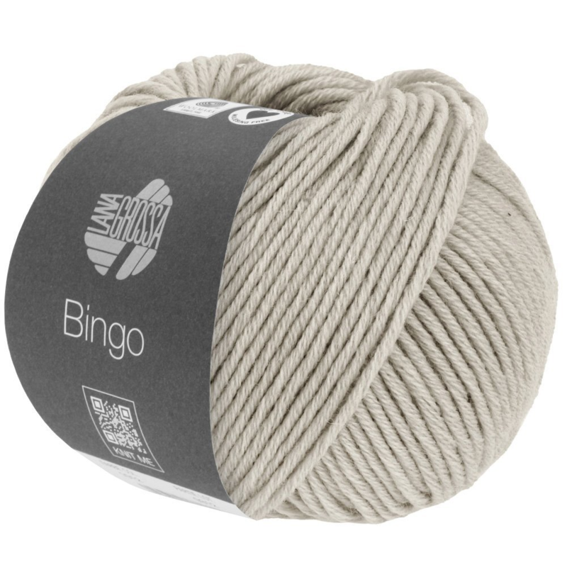 Lana Grossa Bingo 1029 Beige grigio melange