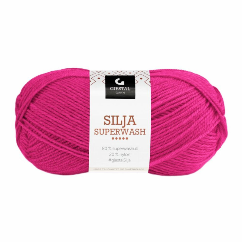 Gjestal Silja Superwash 398 Rosa