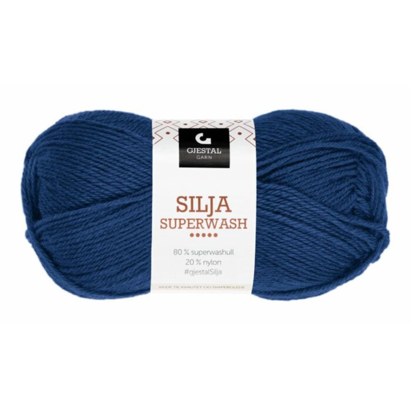 Gjestal Silja Superwash 332 Blu navy