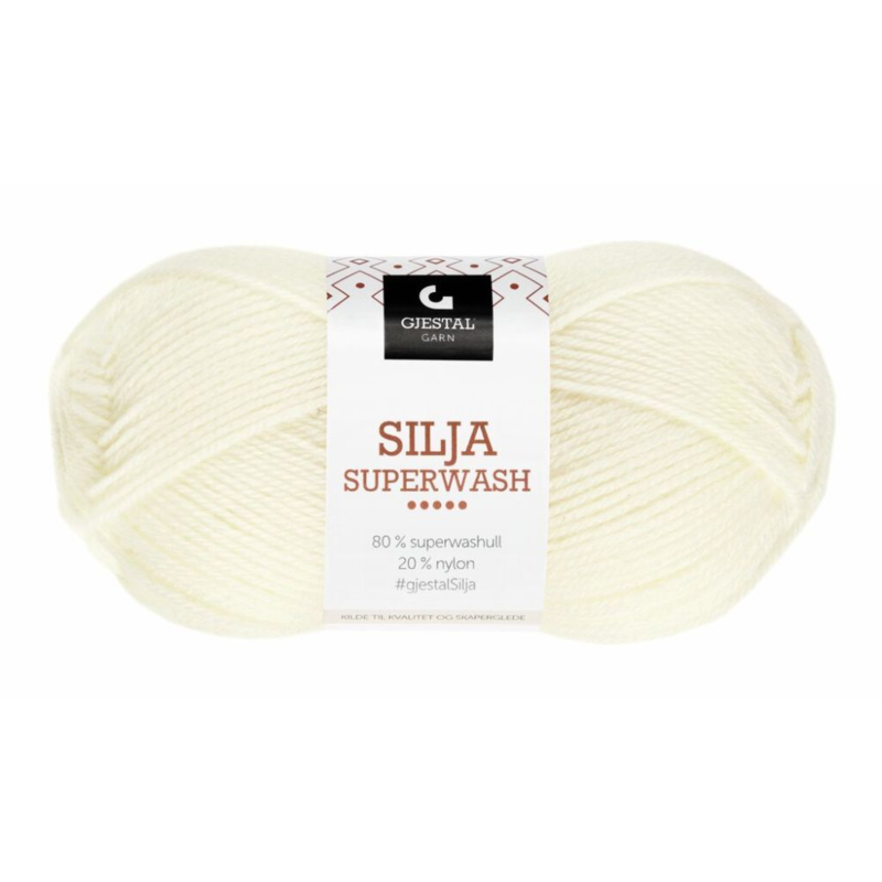Gjestal Silja Superwash 300 Naturale