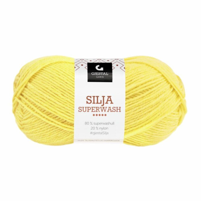Gjestal Silja Superwash 400 Giallo