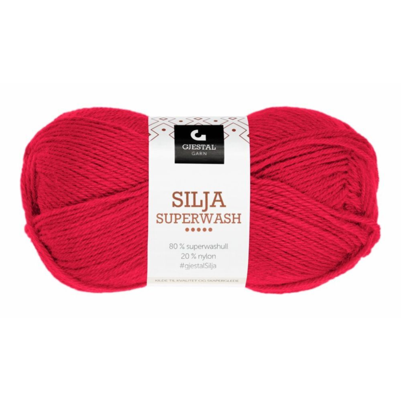 Gjestal Silja Superwash 304 Rosso