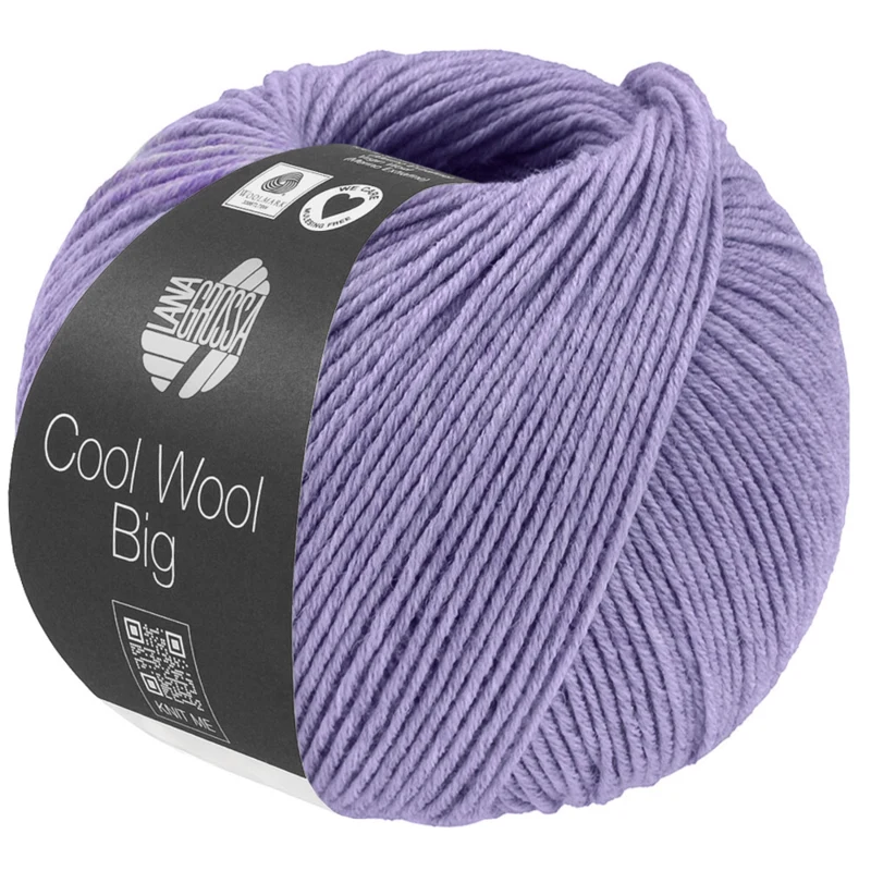 Lana Grossa Cool Wool Big 1698 Lilla melange