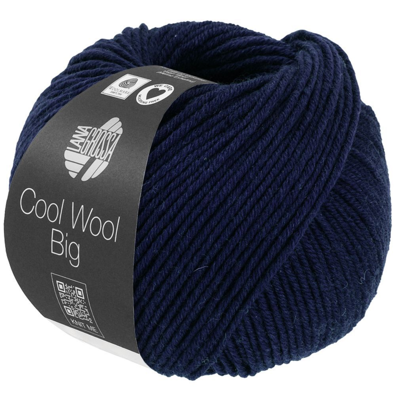 Lana Grossa Cool Wool Big 1694 Blu notte melange