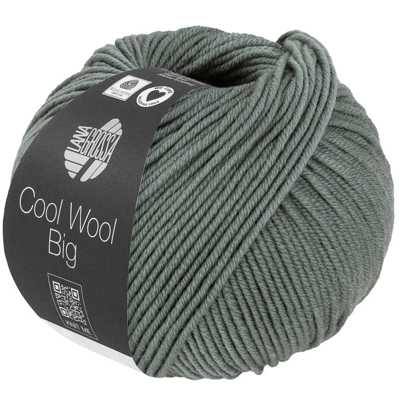 Lana Grossa Cool Wool Big 1040 Verde grigiastro