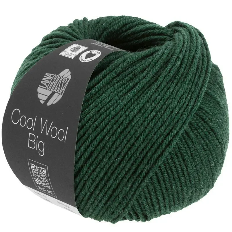 Cool Wool Big 1625 Verde scuro melange