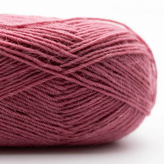 Kremke Soul Wool Edelweiss Alpaka 007 Rosa antico
