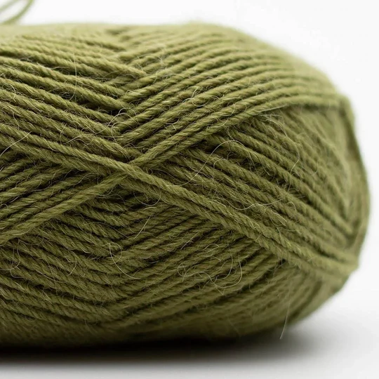 Kremke Soul Wool Edelweiss Alpaka 048 Ramo d'ulivo