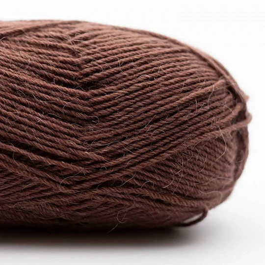 Kremke Soul Wool Edelweiss Alpaka 023 Marrone