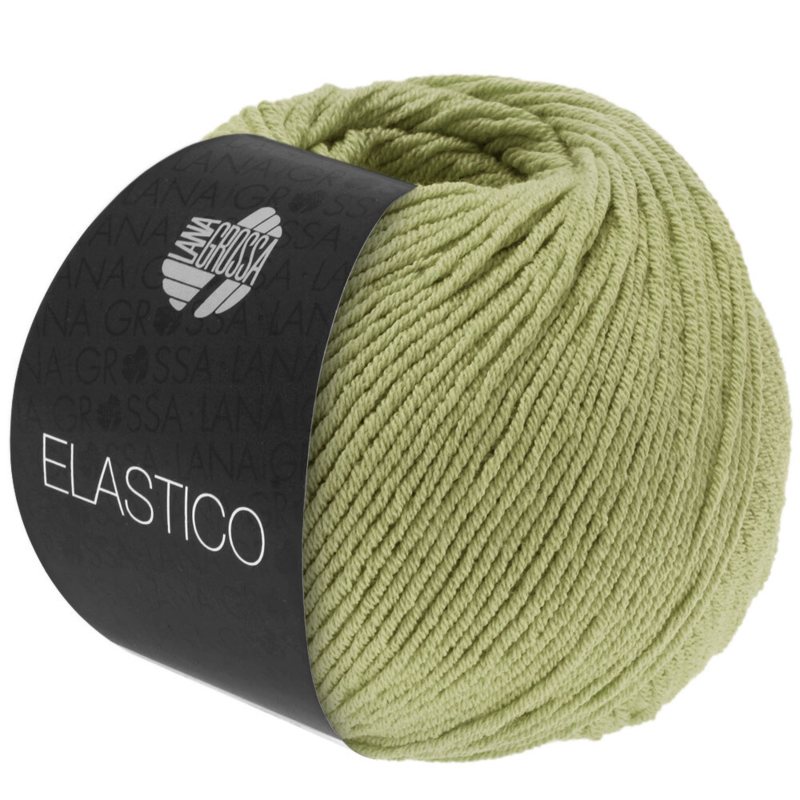 Lana Grossa Elastico 166 Verde Fieno