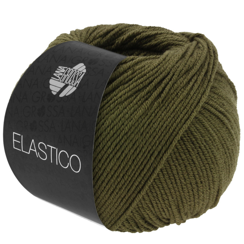 Lana Grossa Elastico 175 Marrone Verde