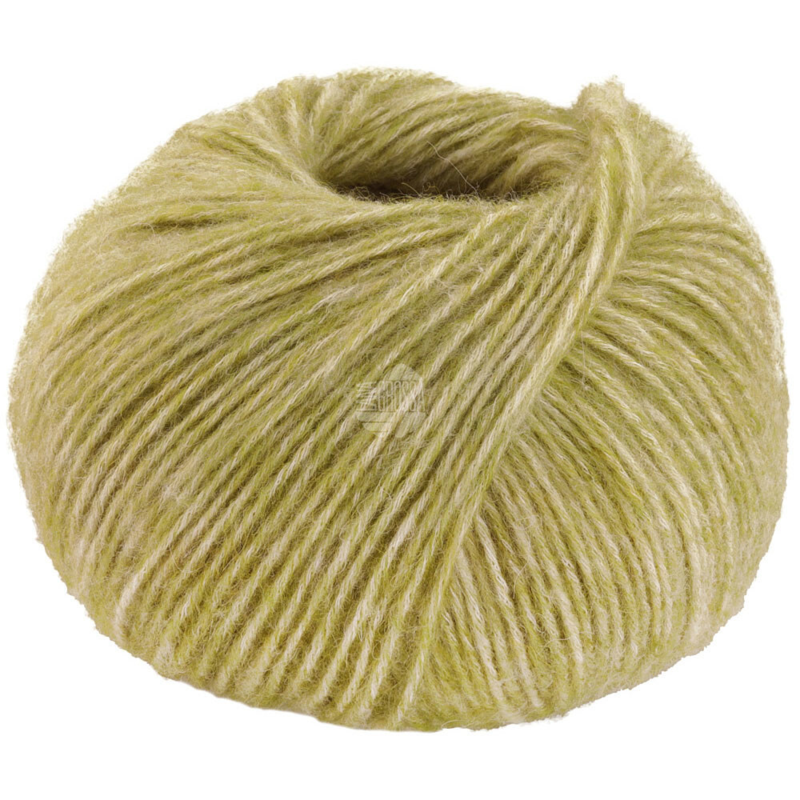 Lana Grossa Natural Alpaca Pelo 26 Kiwi mélange