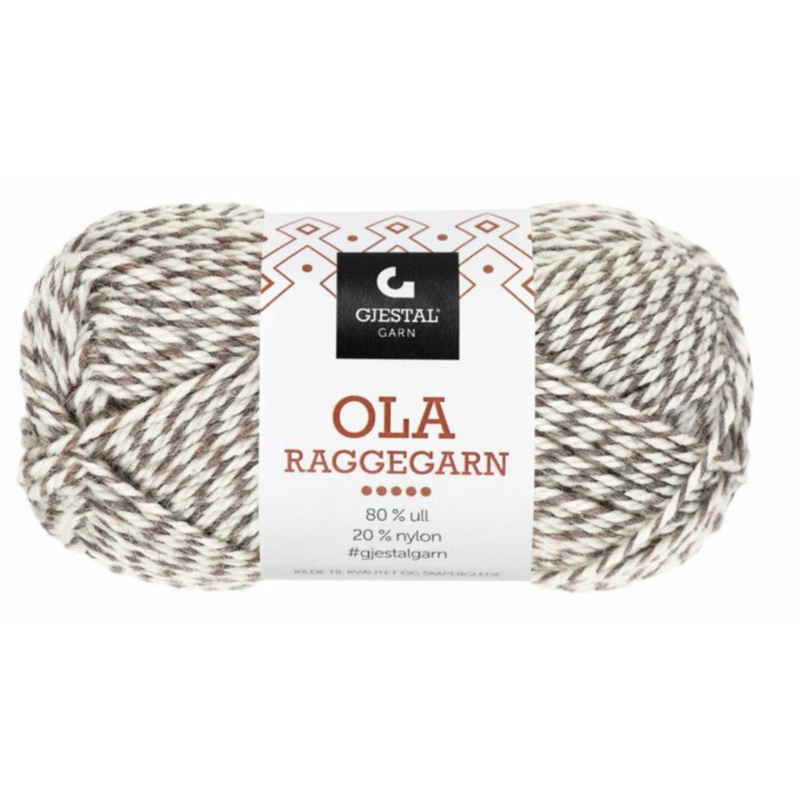 Gjestal Ola Raggegarn 705 Natura/marrone fresato