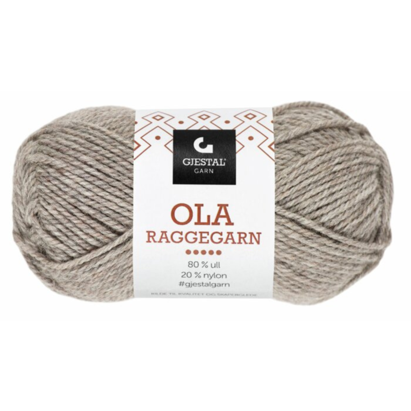 Gjestal Ola Raggegarn 701 Grigio screziato