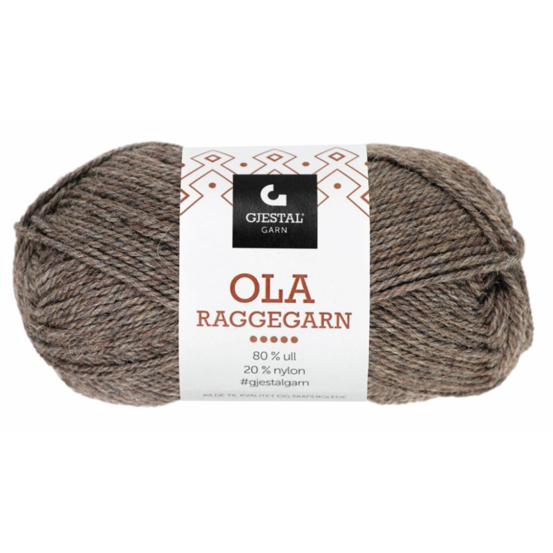 Gjestal Ola Raggegarn 702 Marrone screziato