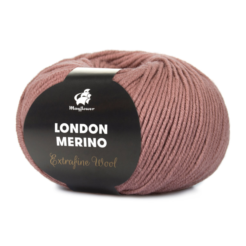 Mayflower London Merino 010 Rosa rame