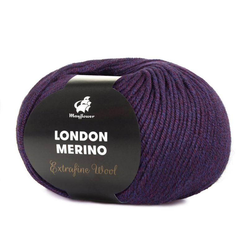 Mayflower London Merino 042 Viola scuro